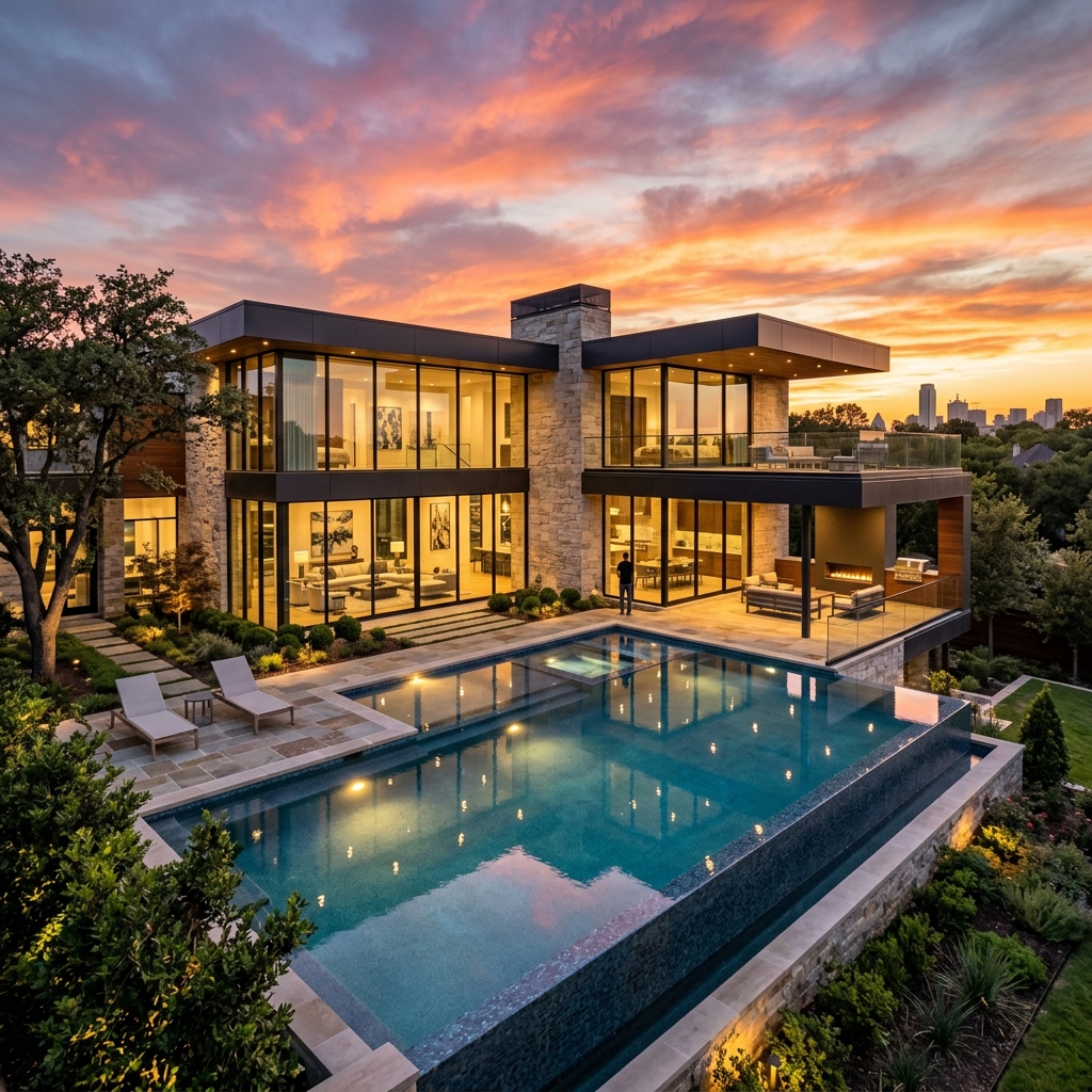 Modern Preston Hollow Estate
